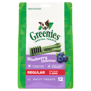 GREENIES BLUEBERRY PACK 340G REGULAR