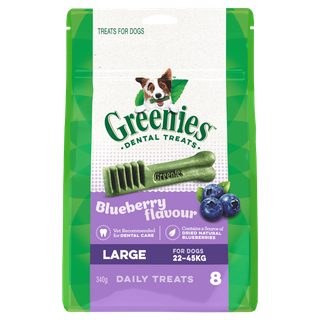 GREENIES BLUEBERRY PACK 340G LARGE