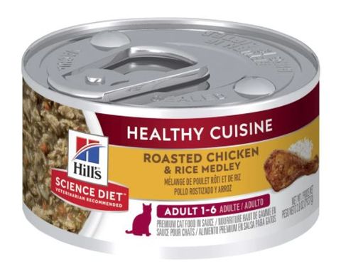 SCIENCE DIET FELINE ADULT TENDER CHICKEN 79GX24