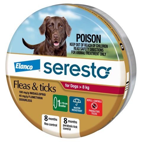 ADVANTAGE SERESTO LARGE DOG OVER 8KG