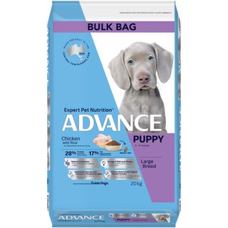 ADVANCE PUPPY LARGE PLUS CHICKEN BULK 20KG