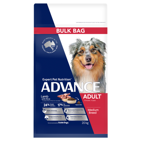 ADVANCE DOG ADULT LAMB BULK 20KG