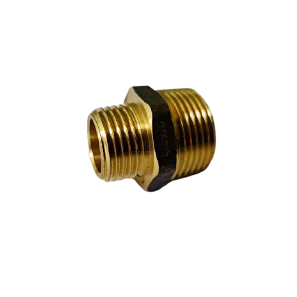 Brass Hex Nipple15x10mm