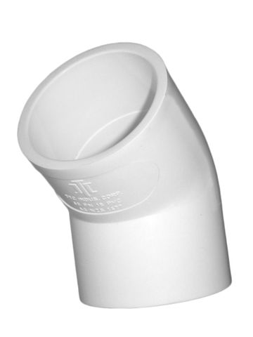 PVC Elbow 15mm x45 degree