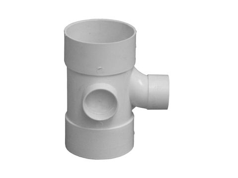 DWV Reducing Junction 100-50 x45 degree