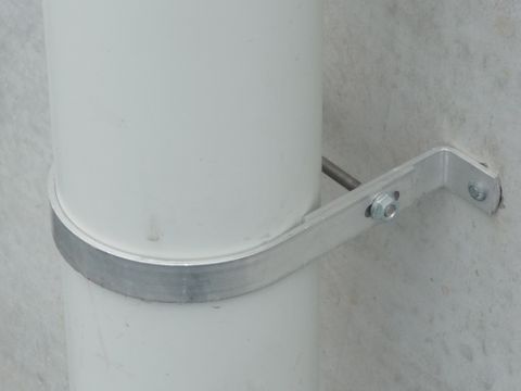 Aluminium Pipe clamps