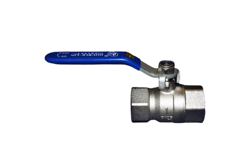 Brass Ball Valve F/F 15mm S/S Handle