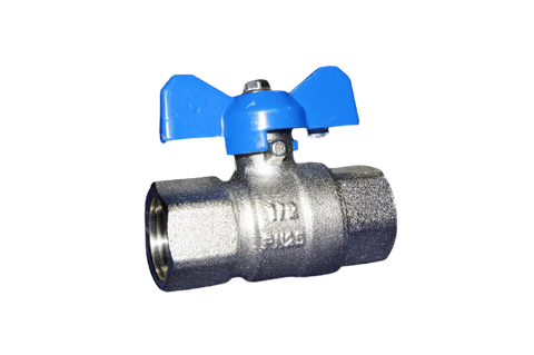 Brass Ball Valve T Handle F/F 15mm