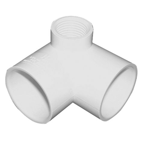 PVC Side Outlet Elbow 20 x 15mm