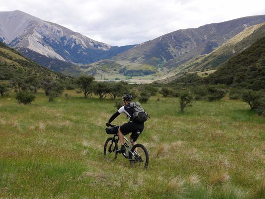 Steve bike packing, Stanleyvale, St James Conservation.