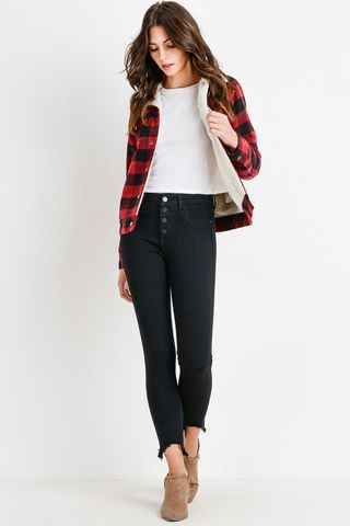 MARLBORO JACKET BLACK/RED