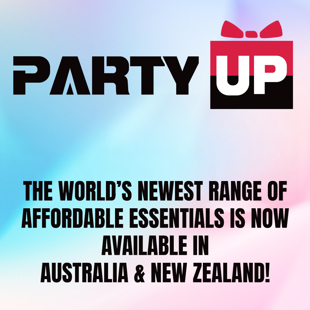 PARTY UP! Affordable range now available