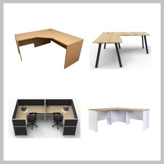 Desks - Fixed Height - Corner