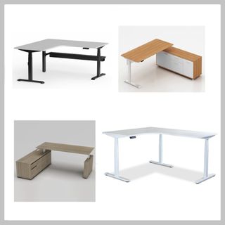 Desks - Adjustable Height - Corner