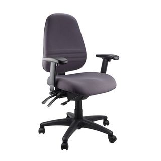 Endeavour 103A Adj Arms Chair SS Charcoal 160kg