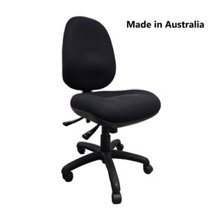 Hudson HB Chair No Arms 3L 110kg Fab: Move Black