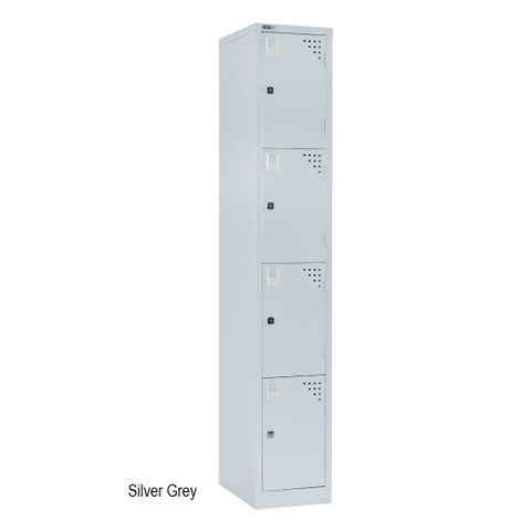 GO 4 Tier Lockers H1830xW380xD455mm