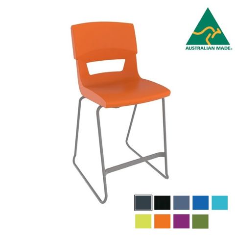 Postura Plus Sled Base Stool H750mm