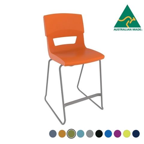 Postura Plus Sled Base Stool H750mm
