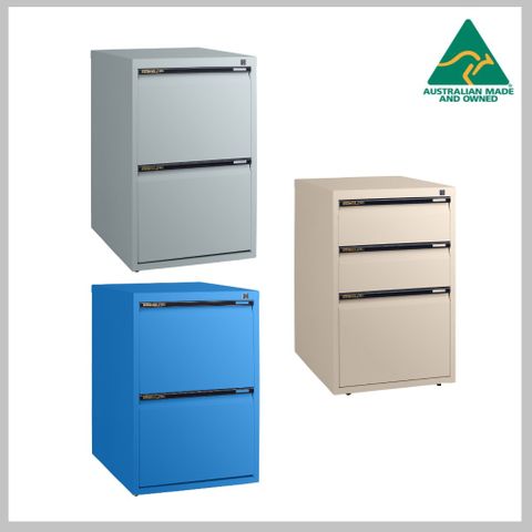 Underdesk Filing Cabinet - Non Mobile - Australian Made