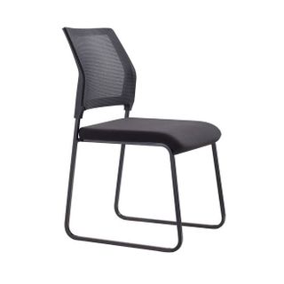 Neo Mesh Sled Visitors Chair Stackable 120 kg Black