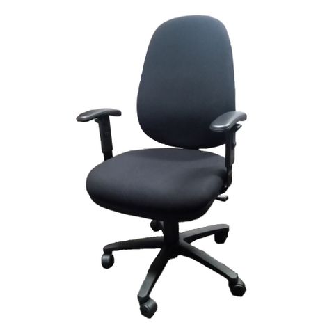 Sentry HD Seat D510 Adj Arm 150kg Chelsea Q Blackbutt