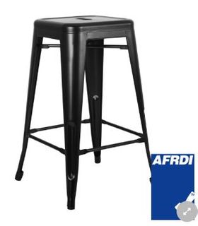 Replica Tolix Stool H760mm Black