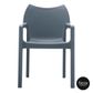 Diva Armchair UV stabilised PP 150kg indoor/outdoor