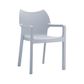 Diva Armchair UV stabilised PP 150kg indoor/outdoor