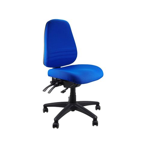 Endeavour 103 No Arms Chair SS Blue 160kg