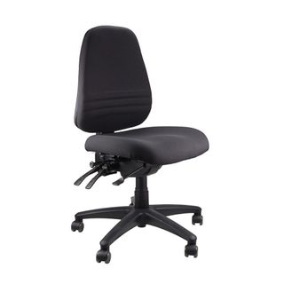 Endeavour 103 No Arms Chair SS Black 160kg