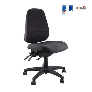 Endeavour 103 No Arms Chair SS Black 160kg