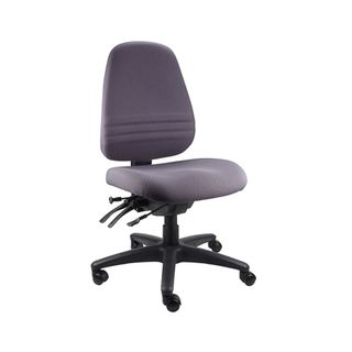 Endeavour 103 No Arms Chair SS Charcoal 160kg