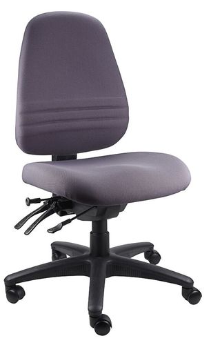 Endeavour 103 No Arms Chair SS Charcoal 160kg
