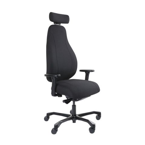 Serati Support Pro-Control Adj Arms Headrest 160kg Fab