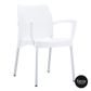 Dolce Armchair UV resistant Shell, no rust leg 150kg