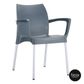 Dolce Armchair UV resistant Shell, no rust leg 150kg