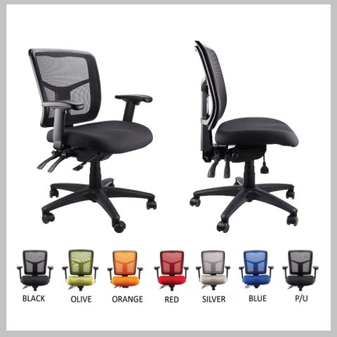 Mesh Mirae Medium Back Chair Range - 160kg