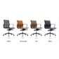 Volt Chair with arms, Black Frame,  PU Upholstery 130kg