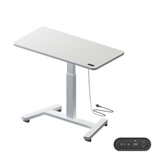 Hotspot Mobile Sit-Stand 1200x600mm White /White Frame