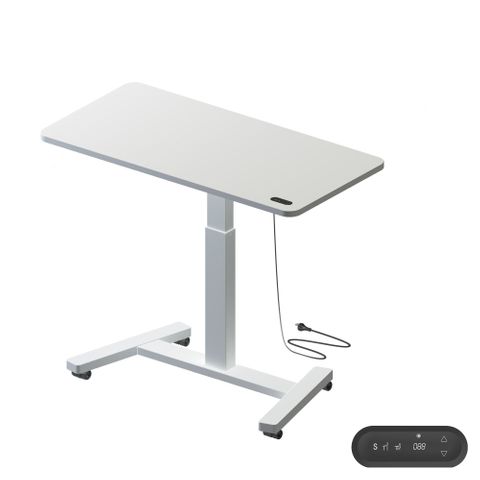 Hotspot Mobile Sit-Stand 1200x600mm White assembled