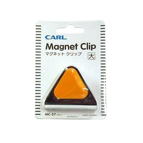 Carl MC57 Magnetic Clip 60mm Orange button