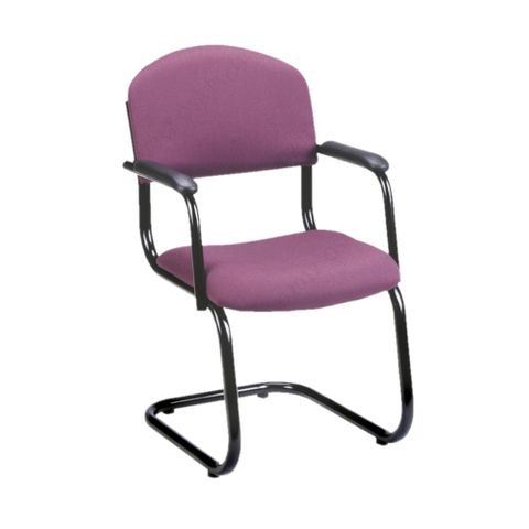 Star Cantilever Visitor Chair - with Arms - 150kg