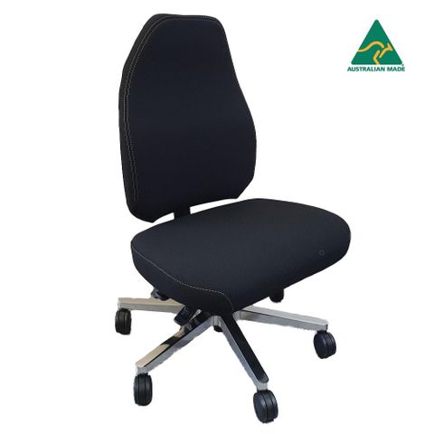 Office chair high discount back no arms