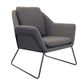 Cardinal Single Armchair 150 kg  Charcoal Ash