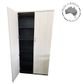 Stationery Cupboard H1800xW900xD450mm 4 Adj Sh L2