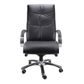 Belair Executive Chair with Arms Black Leather 110kg