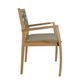 Grace Visitor Chair Arms 4leg Timber Frame F10 110kg