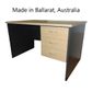 Eyre Student Desk Range with Pedestal - Made in Ballarat, Australia