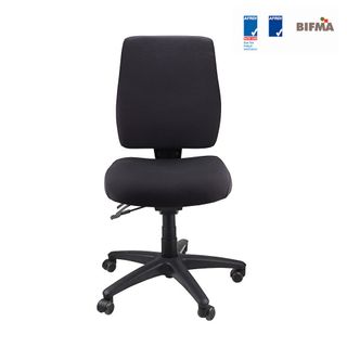 Ergoform HB Standard Seat No Arms SS Black 160kg